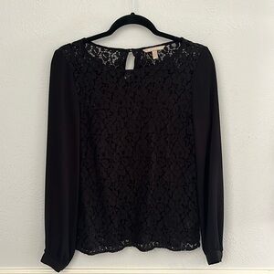 Banana republic lace long sleeve